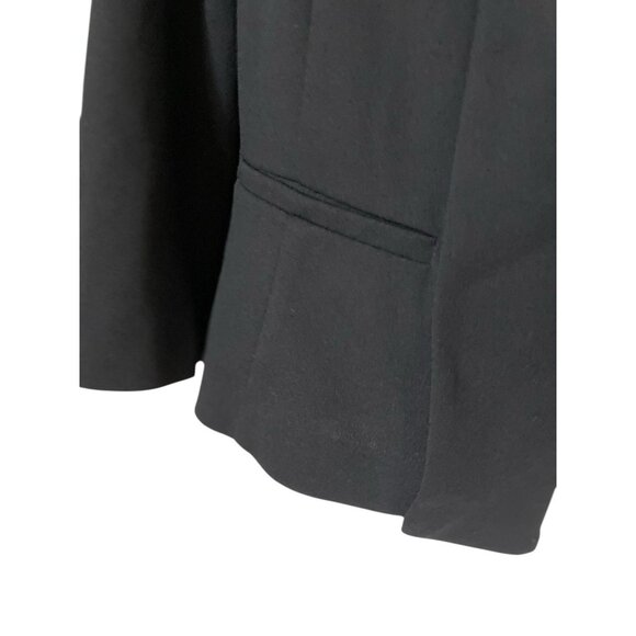 Anne Klein Women's Size XL Crop Blazer Black Jacket 4 Button 3/4 Sleeve (B8) - Picture 7 of 7